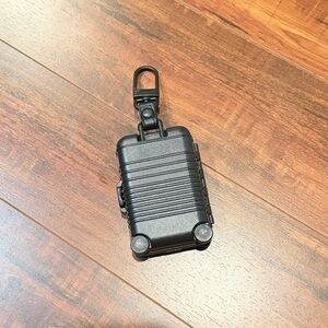NWT BÉIS Micro Roller Suitcase Charm in Black